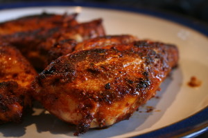 Delicious when cooled and used in a chicken salad or in a pitta pocket sandwich.